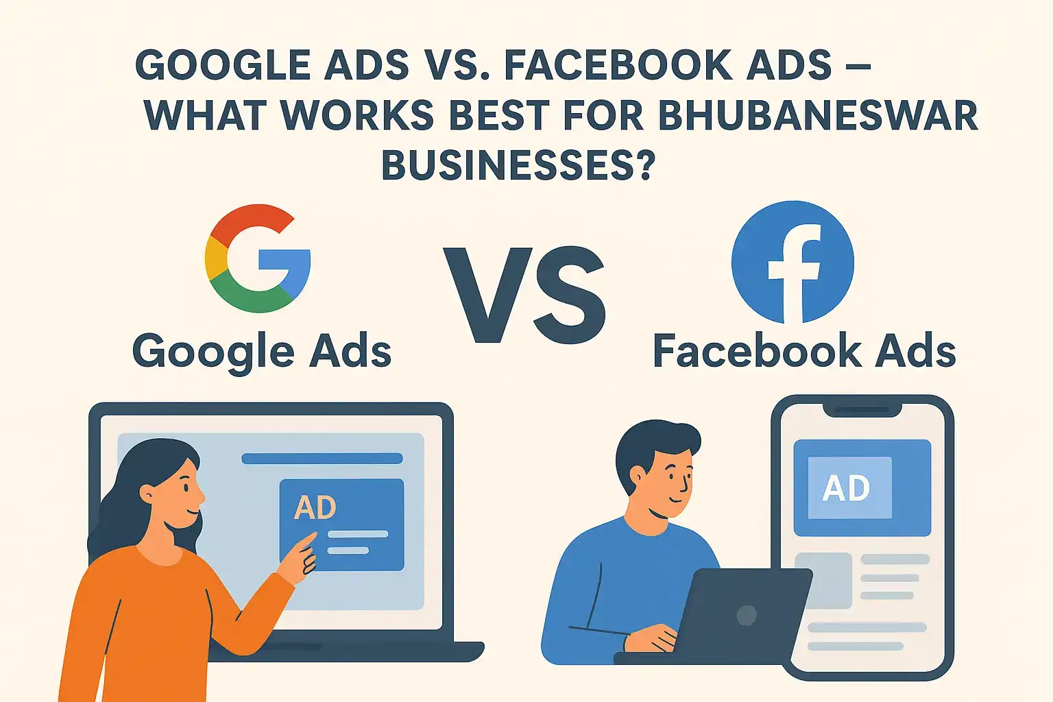 Google Ads vs Meta Ads: Best Guide for Bhubaneswar Business