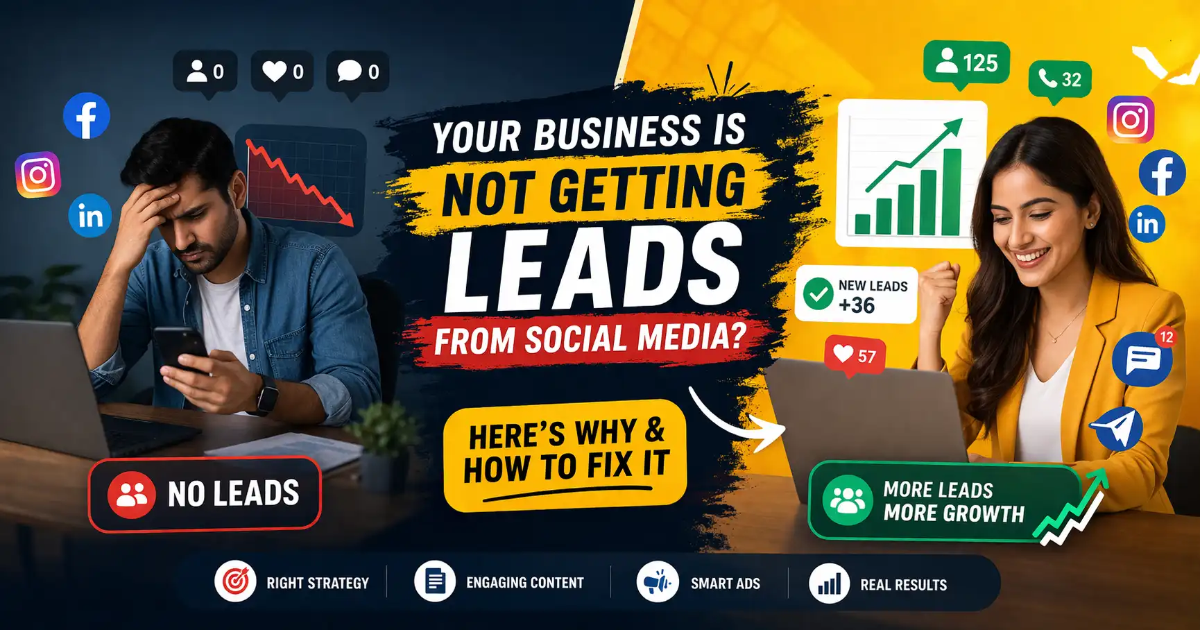 Your Business is Not Getting Leads from Social Media: Here’s Why
