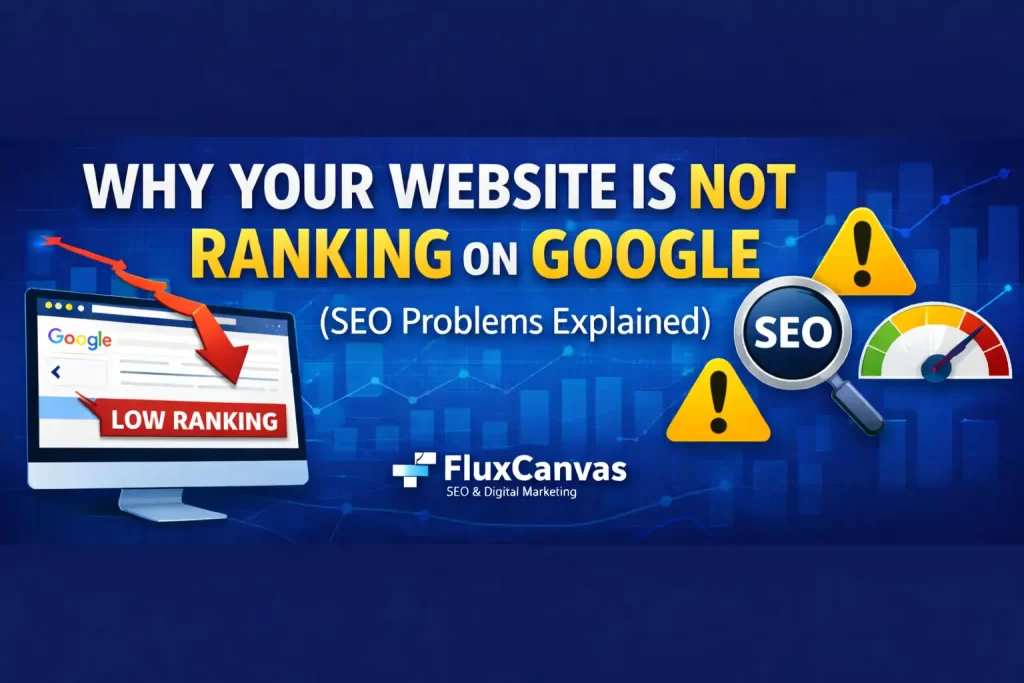 Why Your Website is Not Ranking on Google | SEO Guide by FluxCanvas